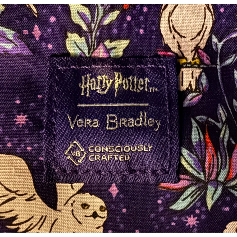 Vera Bradley Harry Potter Forbidden Forest Mini Sling Backpack Quilt Cotton Bag - Picture 7 of 9